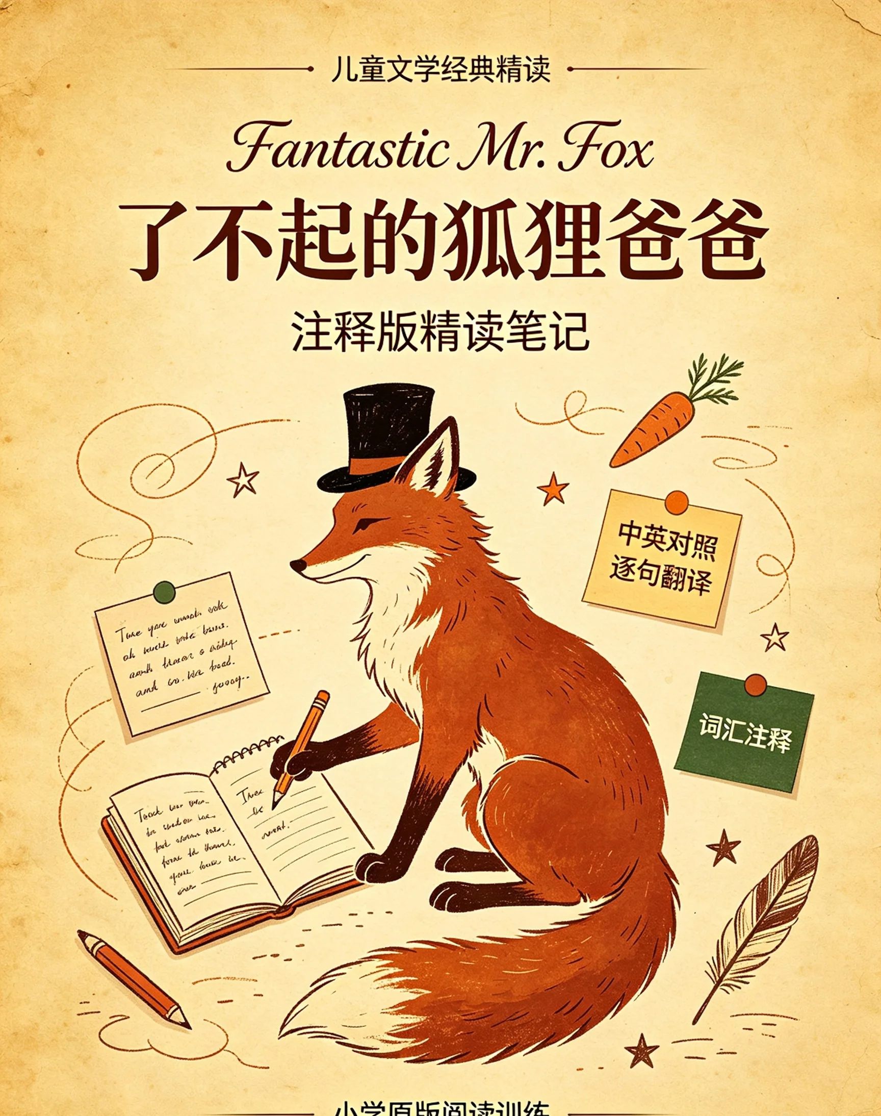 了不起的狐狸爸爸_注释版精读笔记